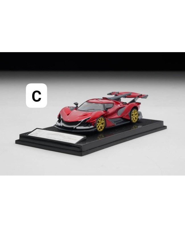 (預訂 Pre-order) SmallcarART SCA 1:64 Intensa Emozione IE V12 (Diecast car model) Red