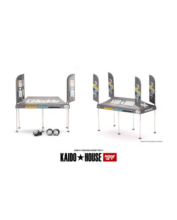 (預訂 Pre-order) KaidoHouse x MINI GT KHMG101 Kaido House GREDDY Tent V1 (Diecast car model)