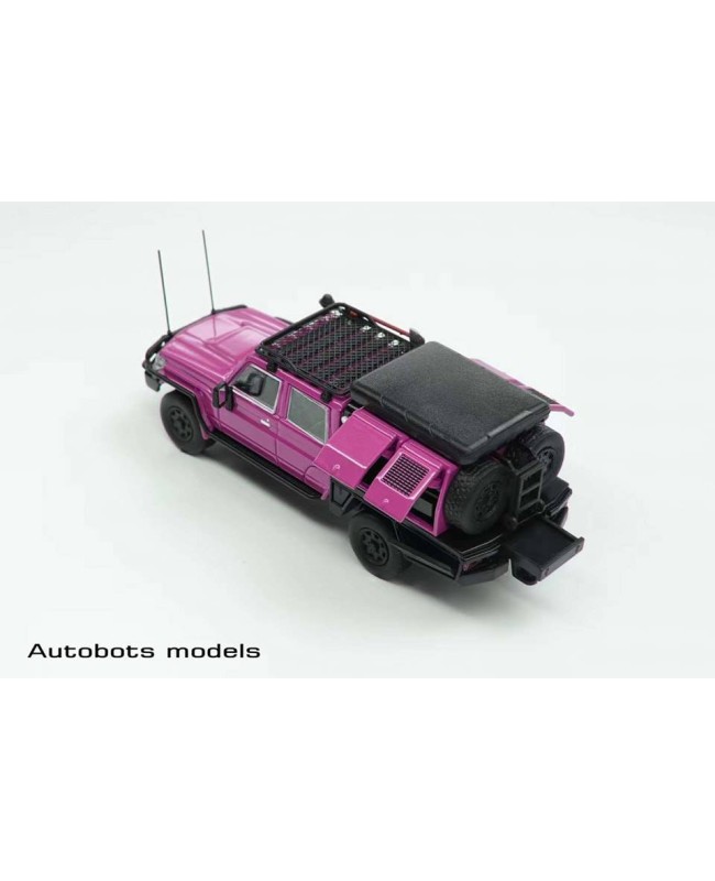 (預訂 Pre-order) Autobots Models 1:64 Land Cruiser J70 LC79 Pickup (Diecast car model) 限量499台 Purple
