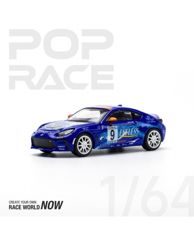 (預訂 Pre-order) POPRACE PR640025 1/64 GR86 ENDLESS Dark Blue#9 (Diecast car model)