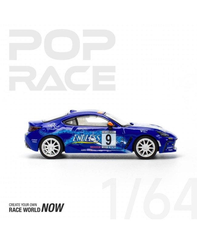 (預訂 Pre-order) POPRACE PR640025 1/64 GR86 ENDLESS Dark Blue#9 (Diecast car model)