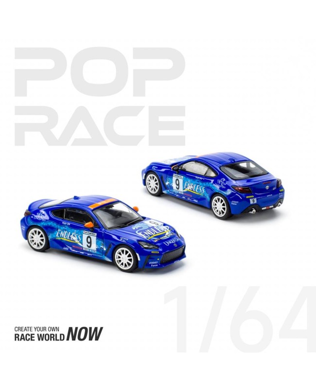 (預訂 Pre-order) POPRACE PR640025 1/64 GR86 ENDLESS Dark Blue#9 (Diecast car model)