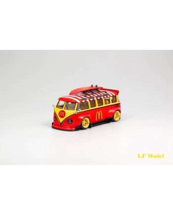 (預訂 Pre-order) LF Model 1/64 VW T1 van Kombi (Diecast car model) 限量500台 McDonald's Yellow Wheel