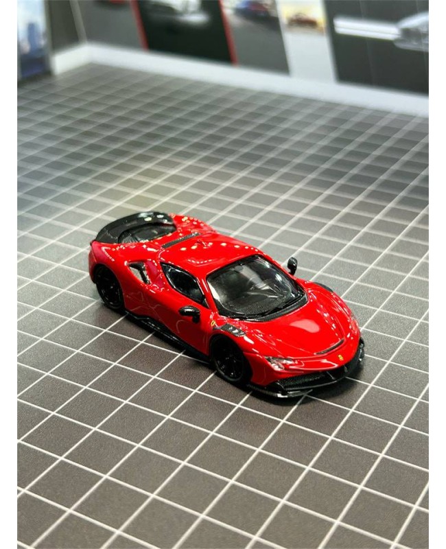 (預訂 Pre-order) FINE MODEL 1:64 novitec SF90 (Diecast car model) 紅 (限量999台)