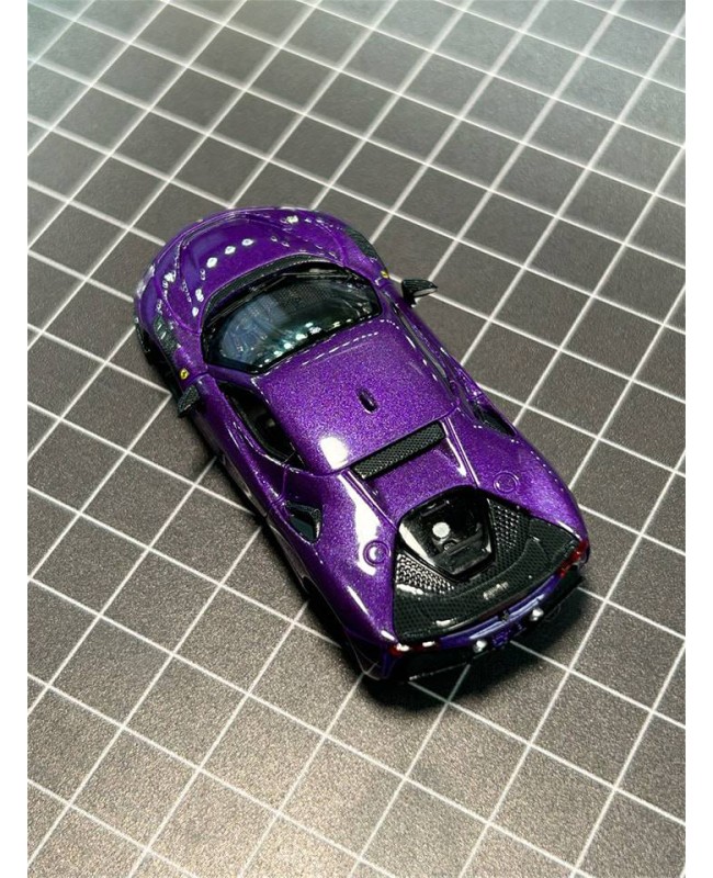 (預訂 Pre-order) FINE MODEL 1:64 novitec SF90 (Diecast car model) 紫 (限量699台)