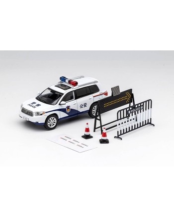 (預訂 Pre-order) GCD 1/64 Toyota Highlander (Diecast car model) 限量500台 Police car(With 4 police accessories and license plate stickers) KS-048-294