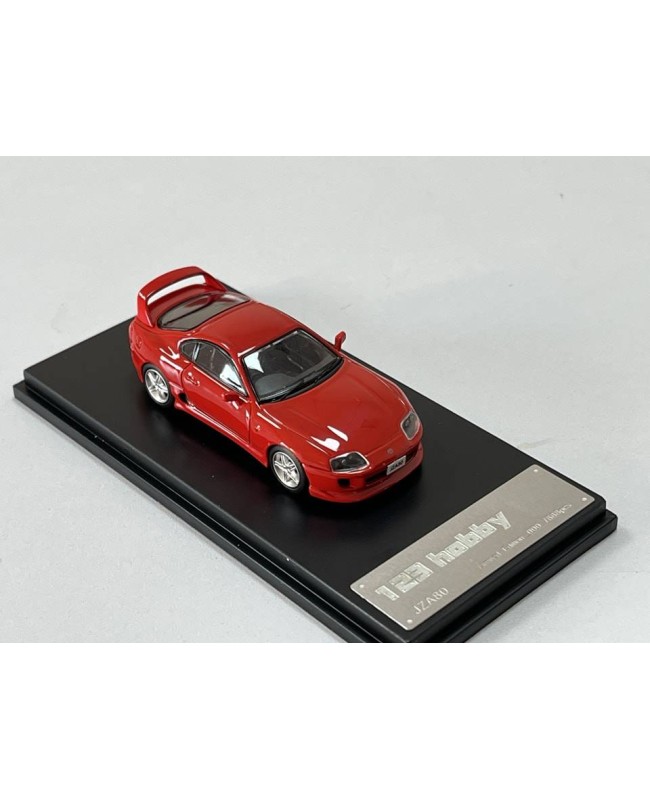 (預訂 Pre-order) 123 Hobby 1/64 JZA80 (Diecast car model) 限量888台 Red