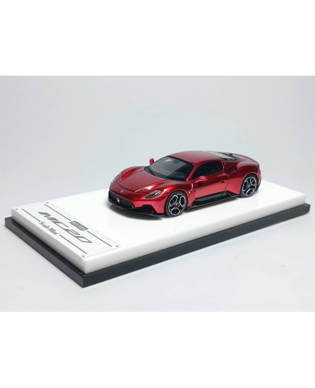 (預訂 Pre-order) ScaleMini 1/64 Maserati MC20 Metallic Red (Resin car model) 限量499台