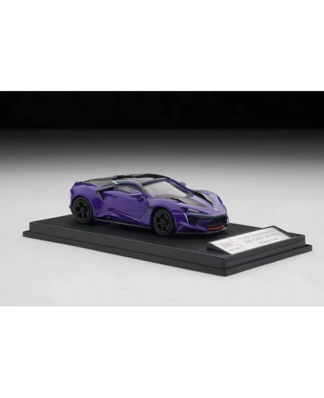 (預訂 Pre-order) SmallcarART SCA 1:64 Fenyr Super Sports (Diecast car model) Purple