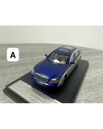 (預訂 Pre-order) SH 1/64 Maybach 62 (Diecast car model) Blue