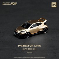 (預訂 Pre-order) Pop race 1:64 Pandem GR Yaris - Satin Gold PR640041 (Diecast car model)