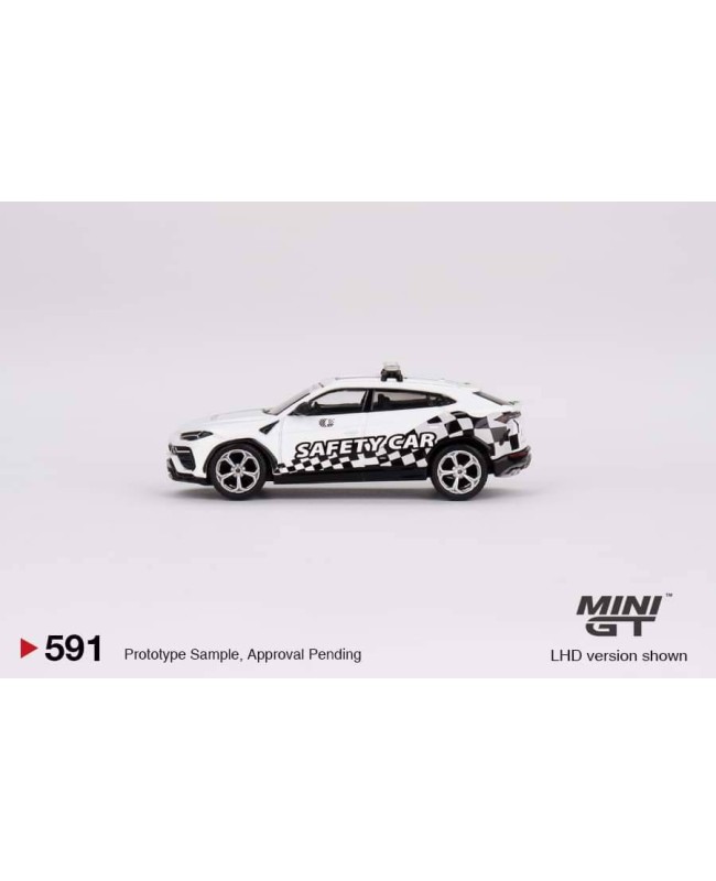 (預訂 Pre-order) MINI GT 1/64 MGT00591-R Lamborghini Urus 2022 Macau GP Official Safety Car (Diecast car model)
