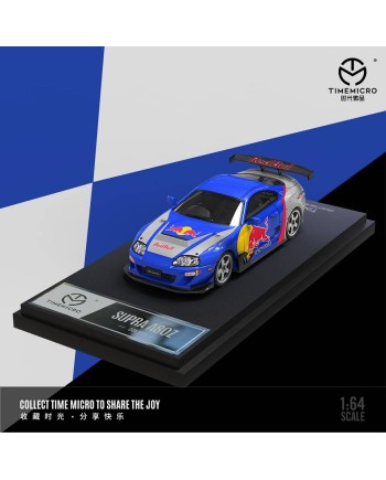 (預訂 Pre-order) TimeMicro 1/64  SUPRA A80Z (Diecast car model) Red Bull livery  TM644421 (Limited to 999pcs)
