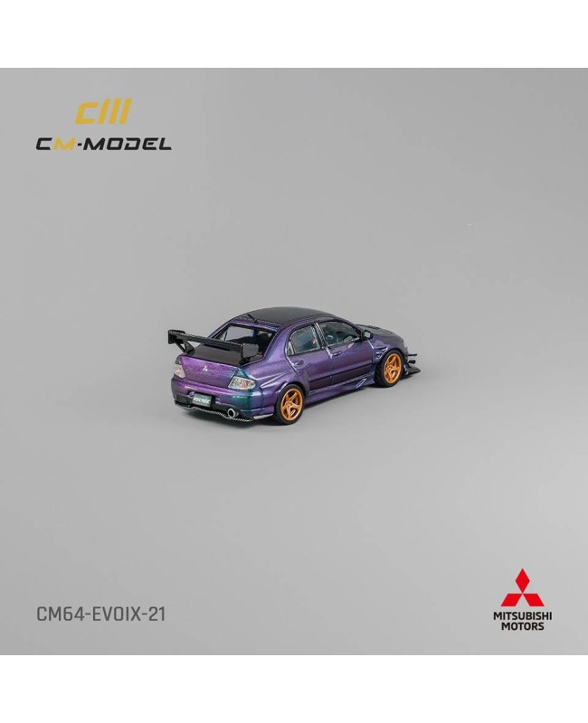 (預訂 Pre-order) CM model 1/64 Mitsubishi Lancer Evoix Widebody Chameleon/CM64-EVOIX-21 (Diecast car model)