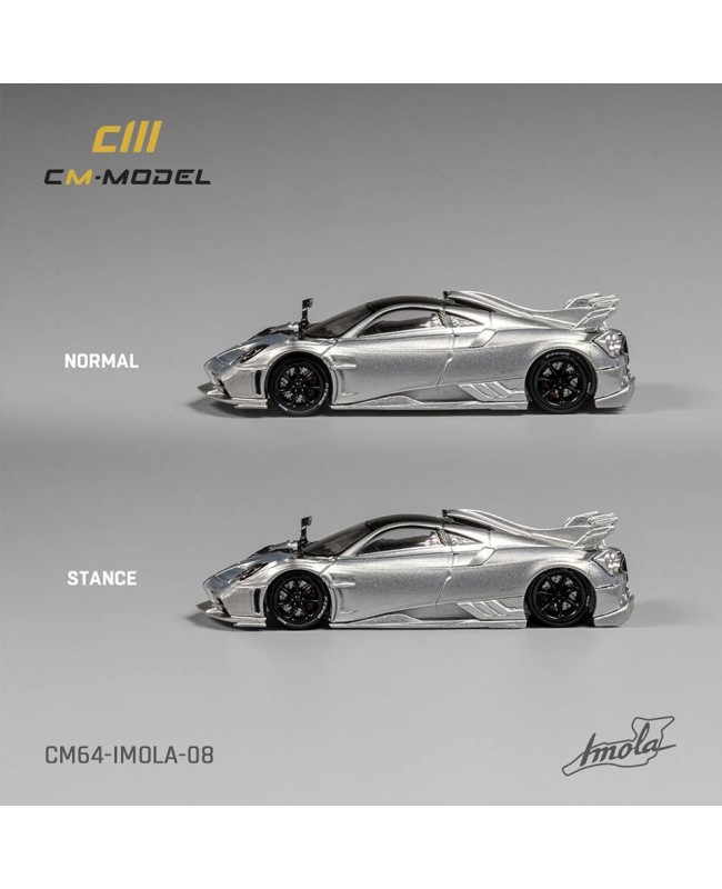 (預訂 Pre-order) CM model 1/64 Pagani Imola Sliver/CM64-IMOLA-08 (Diecast car model)
