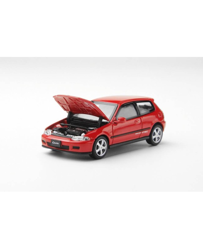 (預訂 Pre-order) LCD 1/64 Honda CIVIC SiR II (EG6) (Diecast car model) Red