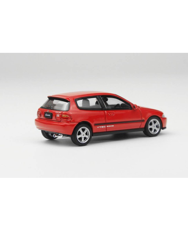 (預訂 Pre-order) LCD 1/64 Honda CIVIC SiR II (EG6) (Diecast car model) Red