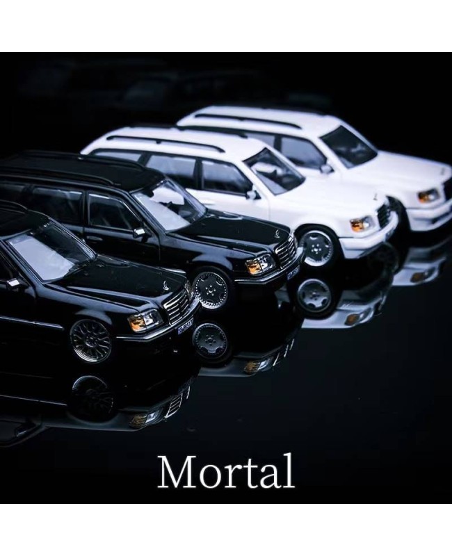 (預訂 Pre-order) Mortal 1/64 Mercedes-Benz S124 (Diecast car model) 白色 (限量599台)