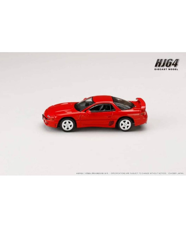 (預訂 Pre-order) HobbyJAPAN 1/64 MITSUBISHI GTO TWINTURBO (Diecast car model) HJ641065AR    :  PASSION RED