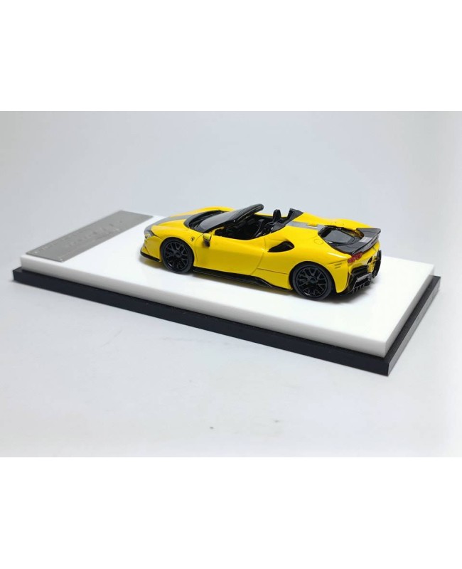 (預訂 Pre-order) ScaleMini 1/64 SF90 Spider (Resin car model) 限量499台 Yellow