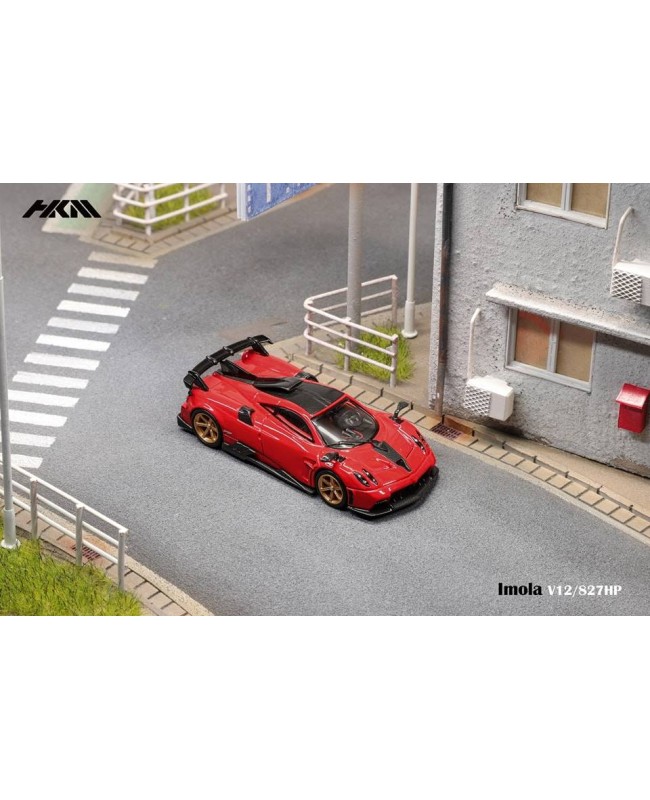 (預訂 Pre-order) HKM 1:64 Imola V12 (Diecast car model) 限量699台 Red 紅色