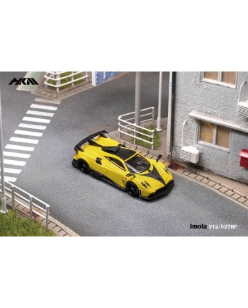 (預訂 Pre-order) HKM 1:64 Imola V12 (Diecast car model) 限量699台 Yellow 黃色