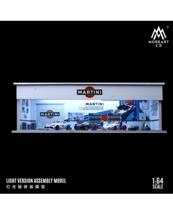 (預訂 Pre-order) MoreArt 1/64 MAINTENANCE WORKSHOP SCENE Martini livery MO914053