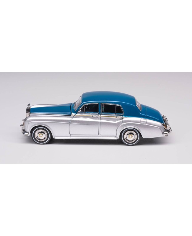 (預訂 Pre-order) GFCC 1/64 rolls royce silver cloud (Diecast car model) Silver Blue