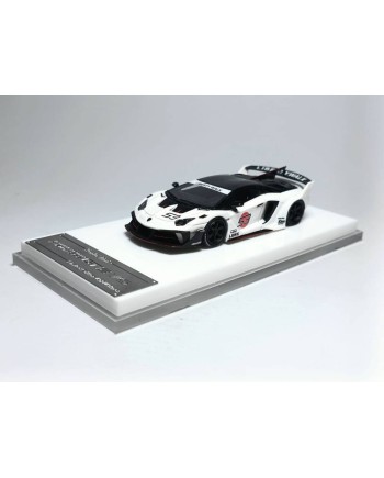 (預訂 Pre-order) ScaleMini 1/64 LB-Silhouette Works Aventador GT EVO White (Resin car model) 限量499台