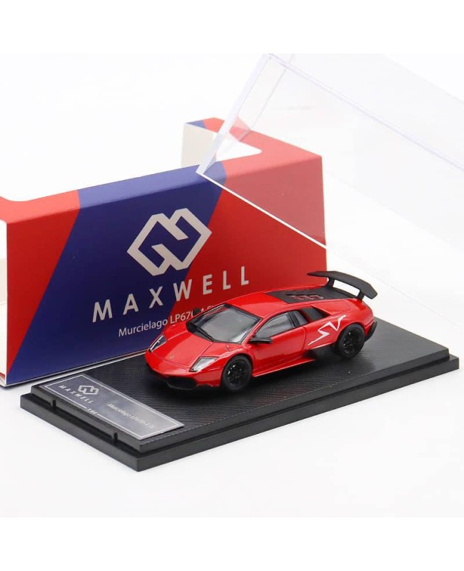 (預訂 Pre-order) Maxwell 1/64 Lamborghini 670SV (Diecast car model) 限量300台 Red