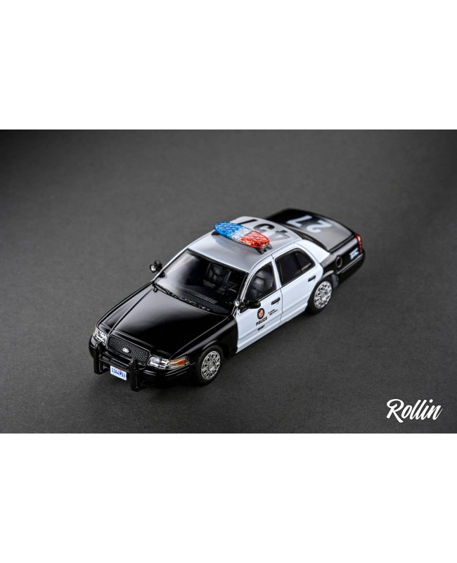 (預訂 Pre-order) Rollin 1/64 Ford CV Victoria Crown (Diecast car model) 限量799台 LAPD Los Angeles Police Car