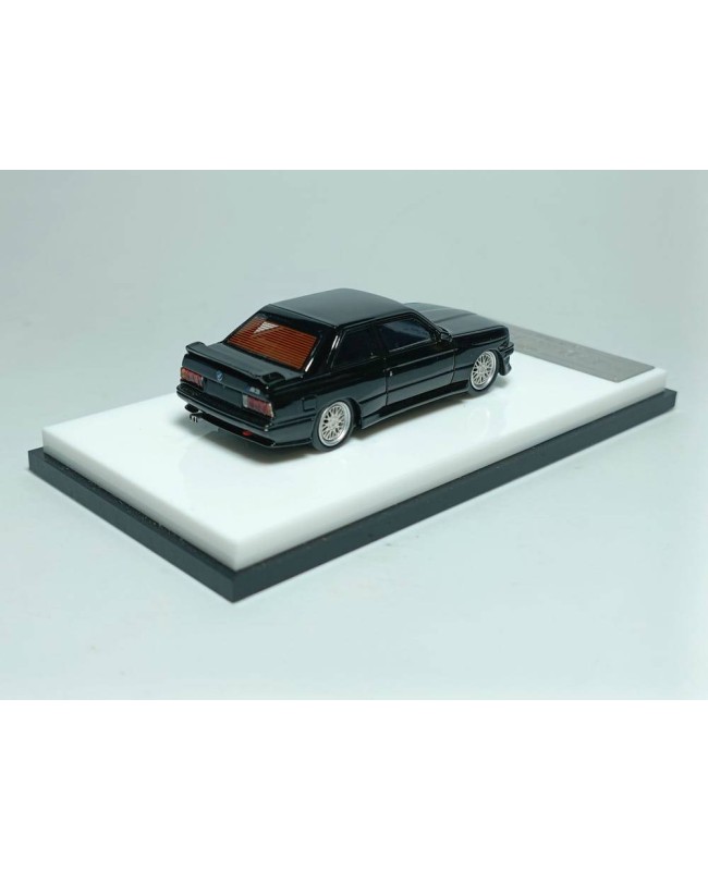 (預訂 Pre-order) ScaleMini 1/64 BMW M3 E30 Gloss Black livery (Resin car model) 限量499台