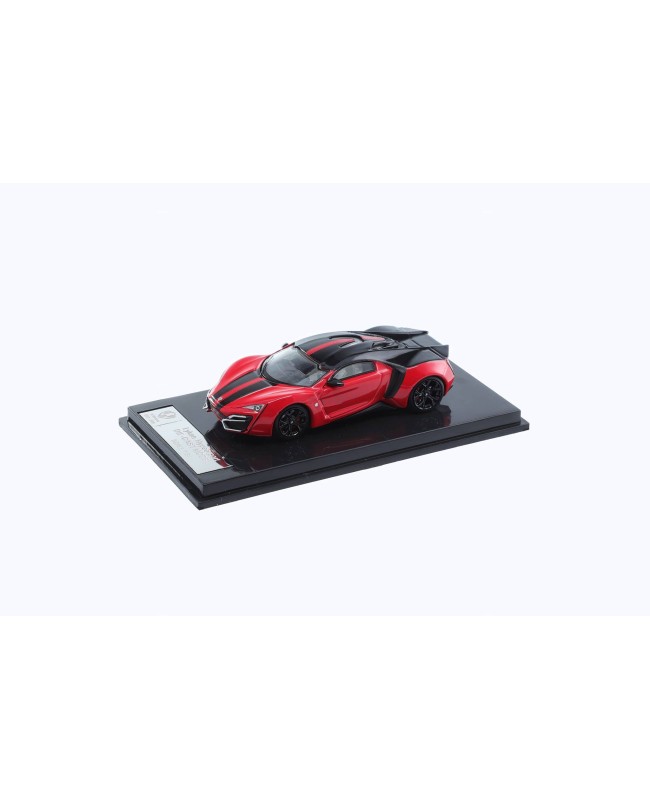 (預訂 Pre-order) SC art 1/64 Lycan Hypeerport (Diecast car model) Red with black stripes