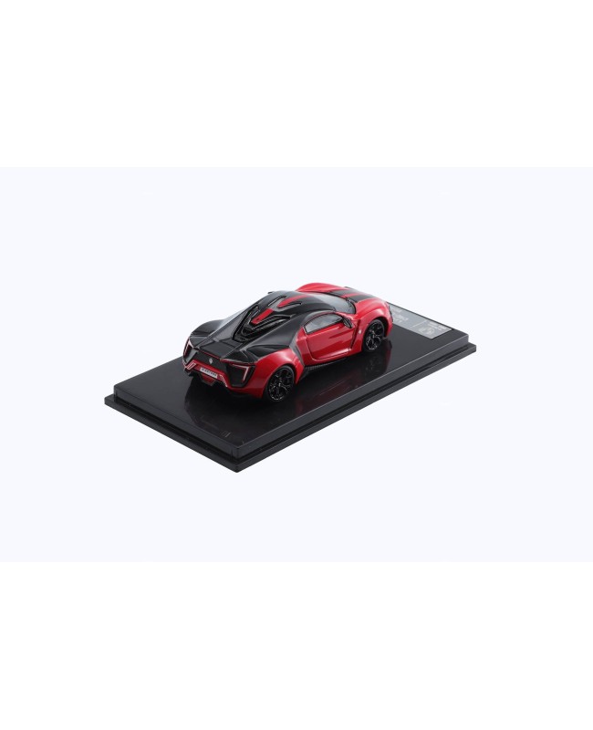 (預訂 Pre-order) SC art 1/64 Lycan Hypeerport (Diecast car model) Red with black stripes