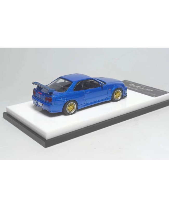 (預訂 Pre-order) Model Collect MC 1:64 Skyline GT-R Mk5 R34 V-SPEC-II Bayside Blue (Diecast car model) 限量999台