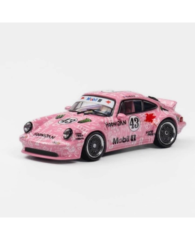 (預訂 Pre-order) DCM*HF 1/64 Porsche Singer 930 Turbo Study pink #43 (Diecast car model) 限量500台