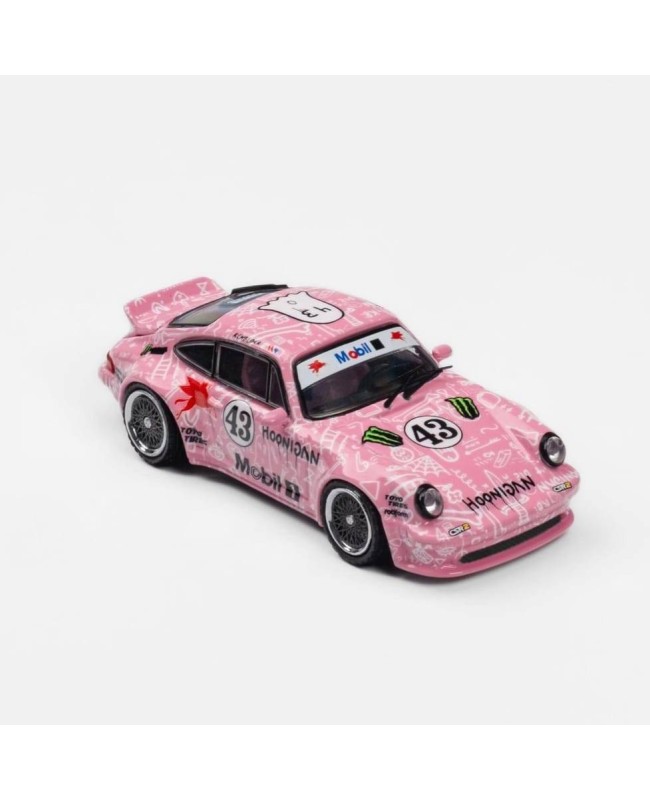 (預訂 Pre-order) DCM*HF 1/64 Porsche Singer 930 Turbo Study pink #43 (Diecast car model) 限量500台