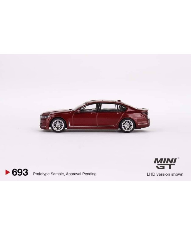(預訂 Pre-order) MINI GT 1/64 MGT00693-R BMW Alpina B7 xDrive Aventurin RHD (Diecast car model)
