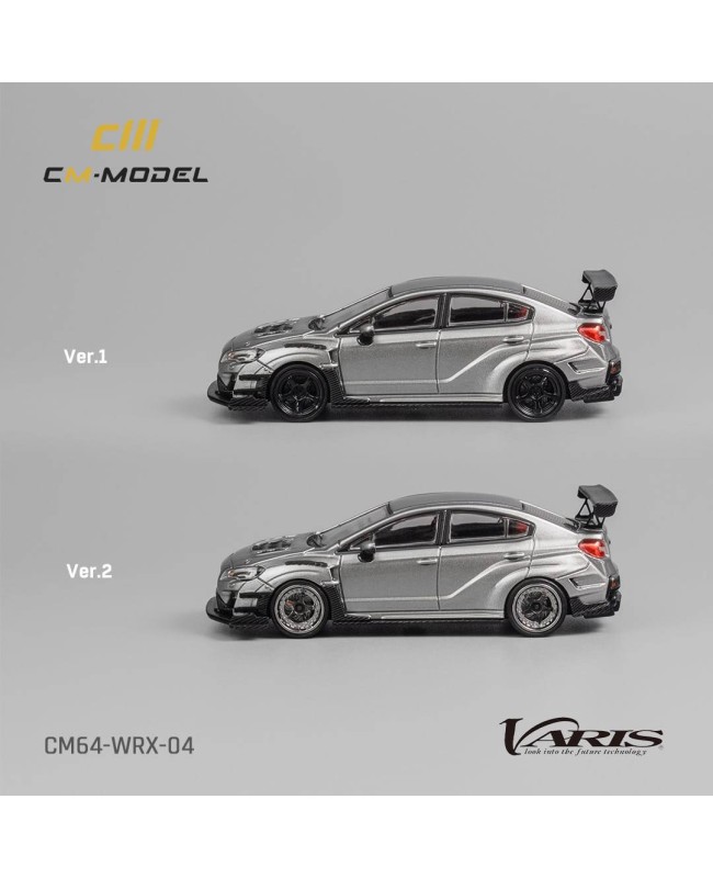 (預訂 Pre-order) CM model 1/64 Subaru Varis Widebody 2.0 WRX silver/CM64-WRX-04 (Diecast car model)