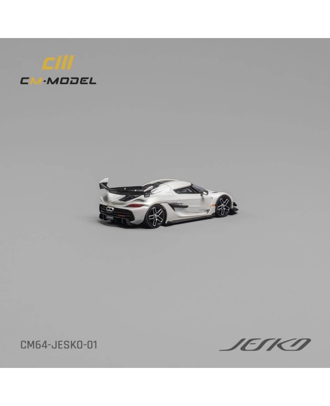 (預訂 Pre-order) CM model 1/64 Jesko attack pearl white/CM64-jesko-01 (Diecast car model)