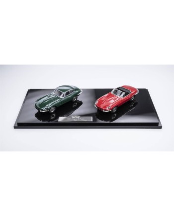 (預訂 Pre-order) GFCC 1/64 1961 Jaguar E-Type Red and Green Set (Diecast car model)