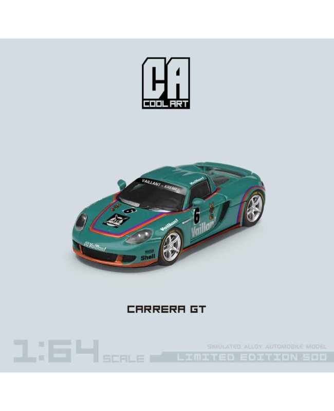 (預訂 Pre-order) CA 1/64 CARRERA GT (Diecast car model) 限量500台 Green Vaillan #6 CA645908