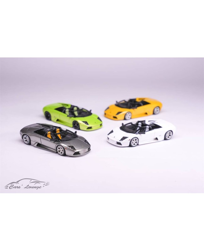 (預訂 Pre-order) Cars’Lounge 1/64 Murcielago Roadster (Resin car model) Grigio Antares Metallic (灰色) 限量299台