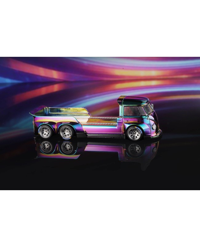 (預訂 Pre-order) Liberty 64  1/64 VW trailer Chrome Colorful livery (Diecast car model) 限量999台