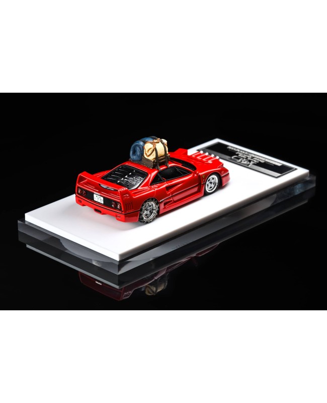 (預訂 Pre-order) MY 64 1/64 F40 Red Snow version (Resin car model)