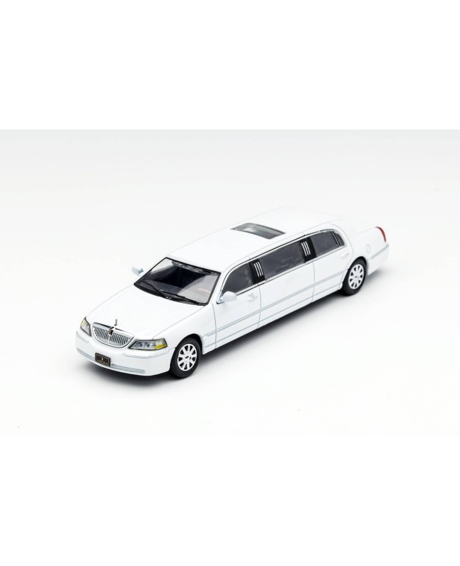 (預訂 Pre-order) GCD 1/64 Extended Lincoln LHD (Diecast car model) 限量600台 White KS-055-317