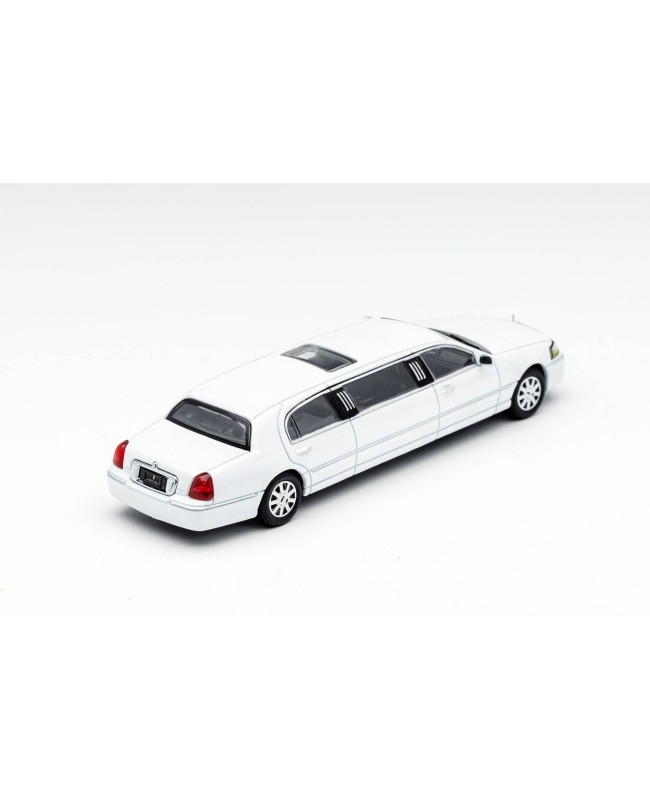 (預訂 Pre-order) GCD 1/64 Extended Lincoln LHD (Diecast car model) 限量600台 White KS-055-317