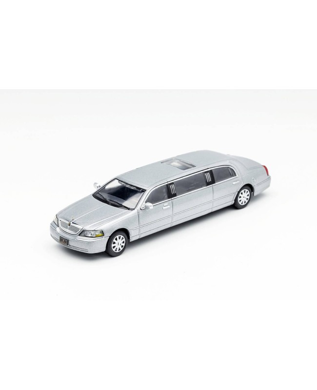 (預訂 Pre-order) GCD 1/64 Extended Lincoln LHD (Diecast car model) 限量600台 Silver gray KS-055-318