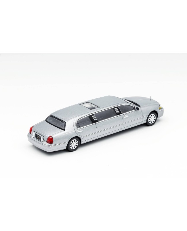 (預訂 Pre-order) GCD 1/64 Extended Lincoln LHD (Diecast car model) 限量600台 Silver gray KS-055-318