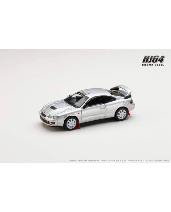 (預訂 Pre-order) HobbyJAPAN 1/64 Toyota CELICA GT-FOUR WRC Edition (ST205) Customized Version / 8 Spokes Wheel (Diecast car model) HJ641064CS    : Sliver